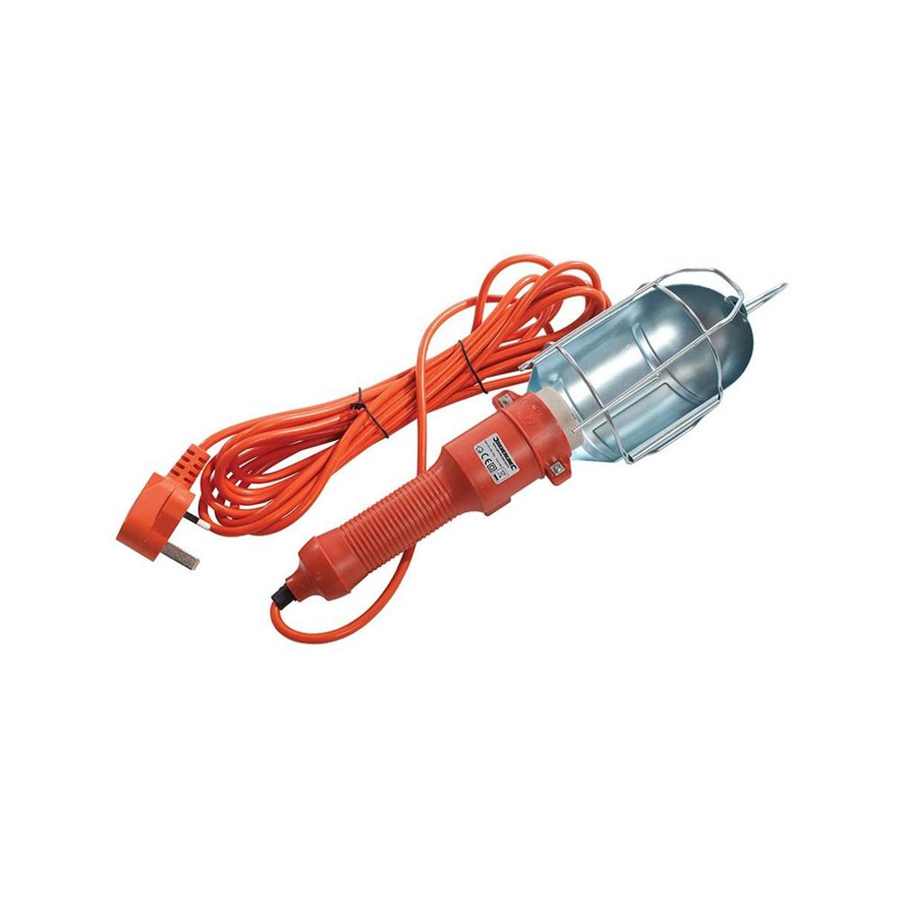 Silverline LED Work Light 60W UK 240V Mains - Orange
