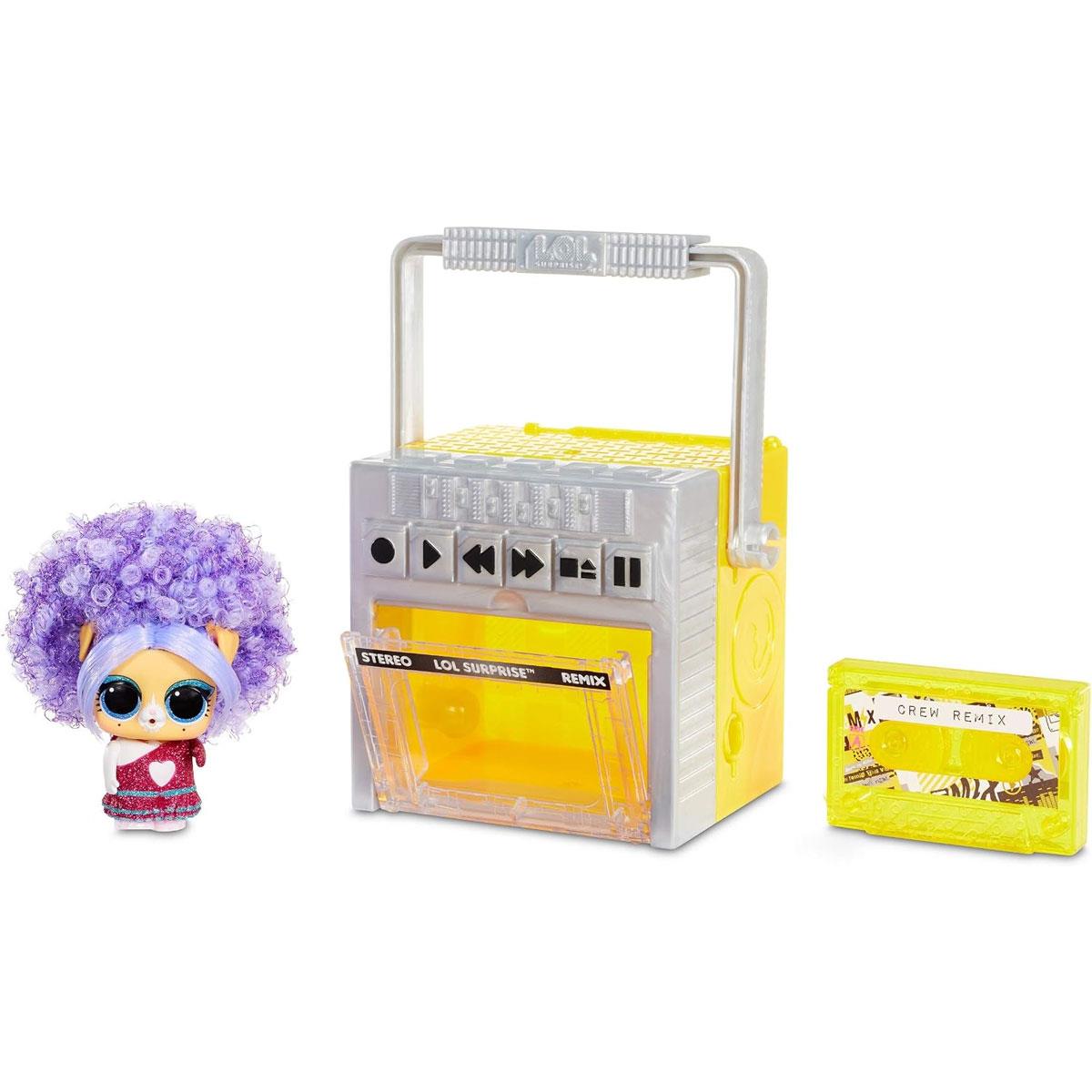 LOL Surprise! Remix Pets Pack with Real Hair And 9 Surprises Blind Box Toy