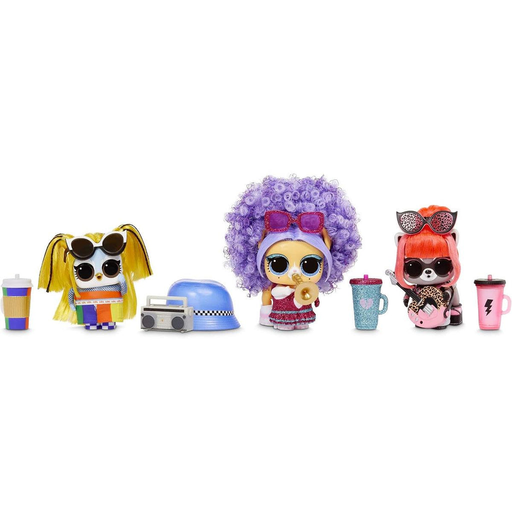 LOL Surprise! Remix Pets Pack with Real Hair And 9 Surprises Blind Box Toy