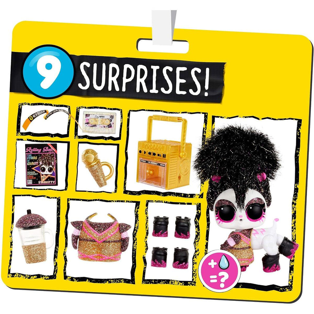 LOL Surprise! Remix Pets Pack with Real Hair And 9 Surprises Blind Box Toy