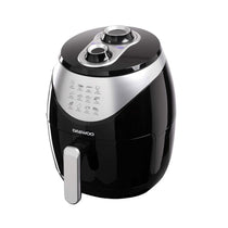 Daewoo Single Pot Air Fryer 4 Liters With 30 Minute Timer And Rapid Air Circulation Plastic 1400 W - Black