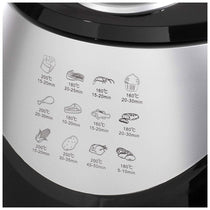 Daewoo Single Pot Air Fryer 4 Liters With 30 Minute Timer And Rapid Air Circulation Plastic 1400 W - Black