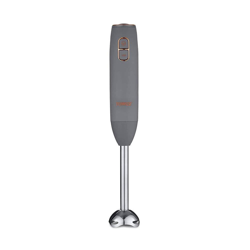 Tower Cavaletto Stick Blender with Turbo Function 600 W - Grey/Rose Gold