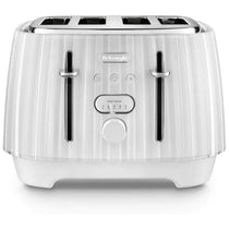 Delonghi Ballerina 4 Slice Toaster Plastic 1800 W - White