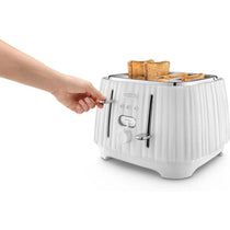 Delonghi Ballerina 4 Slice Toaster Plastic 1800 W - White