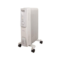 Benross 7 Fin Mini Oil Filled Radiator 3 Heat Settings 1500 W - White