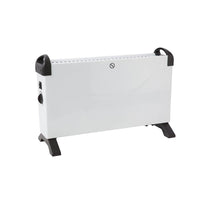 Warmlite Convection Heater with Adjustable Thermostat 3 Heat Settings 2000 W - White