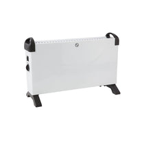 Warmlite Convection Heater with Adjustable Thermostat 3 Heat Settings 2000 W - White