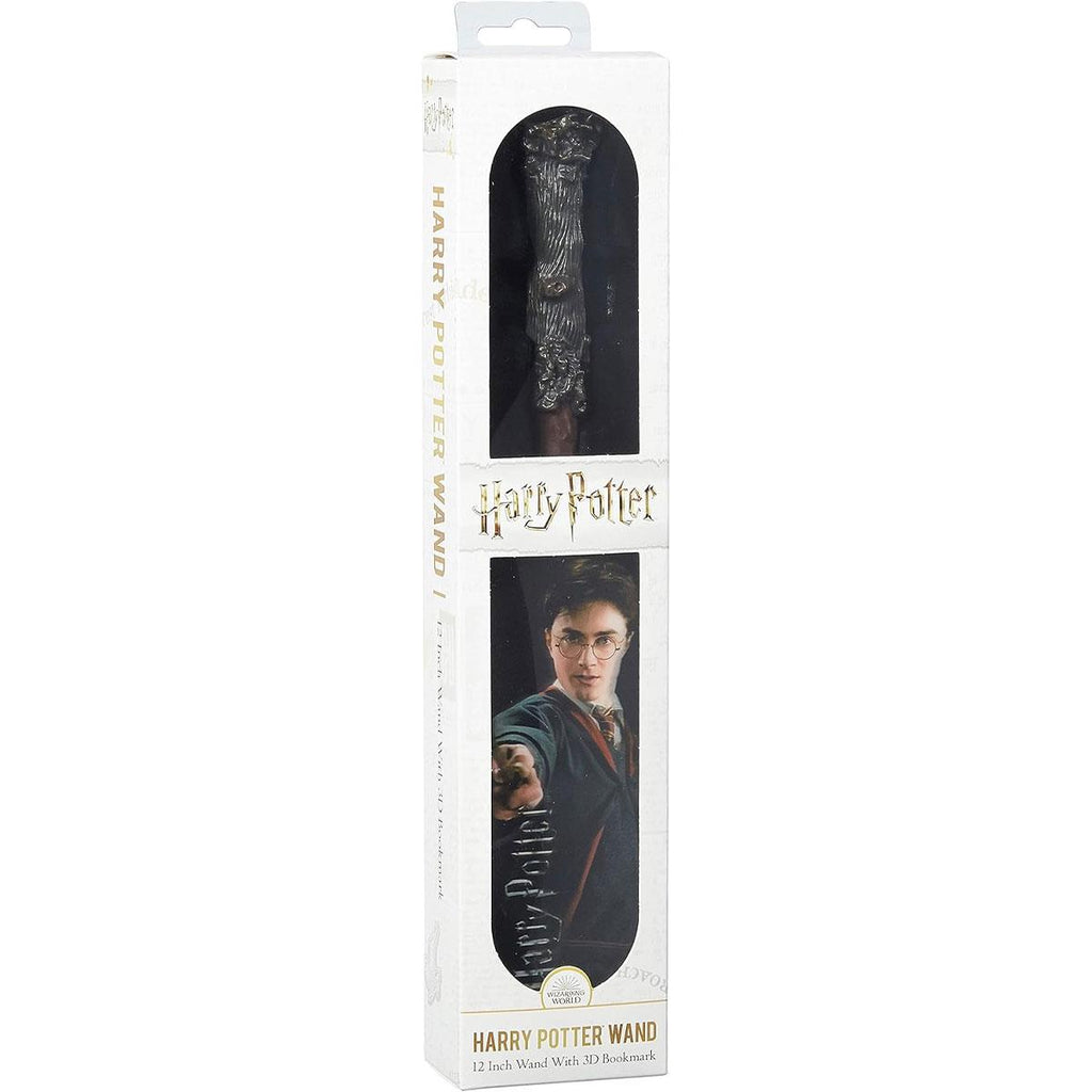 The Noble Collection Harry Potter Wand With Prismatic Bookmark