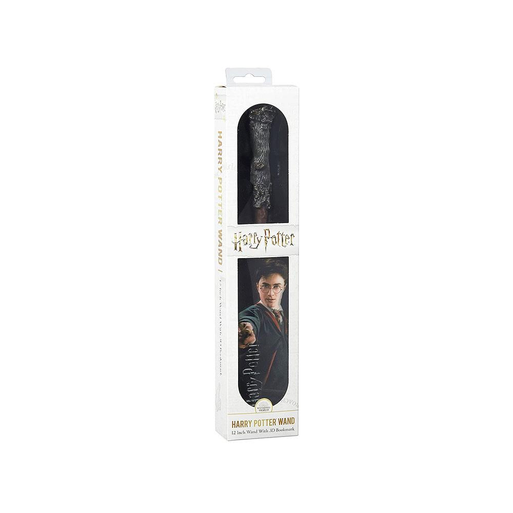 The Noble Collection Harry Potter Wand With Prismatic Bookmark
