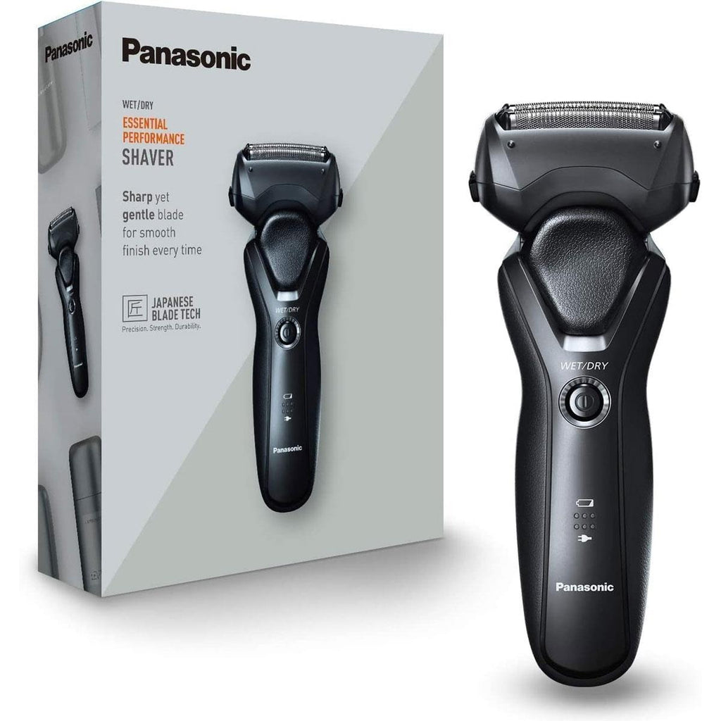 Panasonic Wet And Dry 3 Blade Electric Shaver Rechargeable LED Indicator - Black