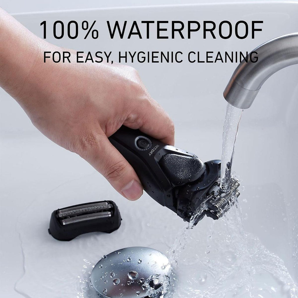Panasonic Wet And Dry 3 Blade Electric Shaver Rechargeable LED Indicator - Black