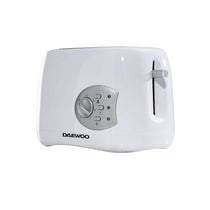 Daewoo Balmoral 2 Slice Toaster with Reheat And Defrost And Browning Control Plastic 800 W - White