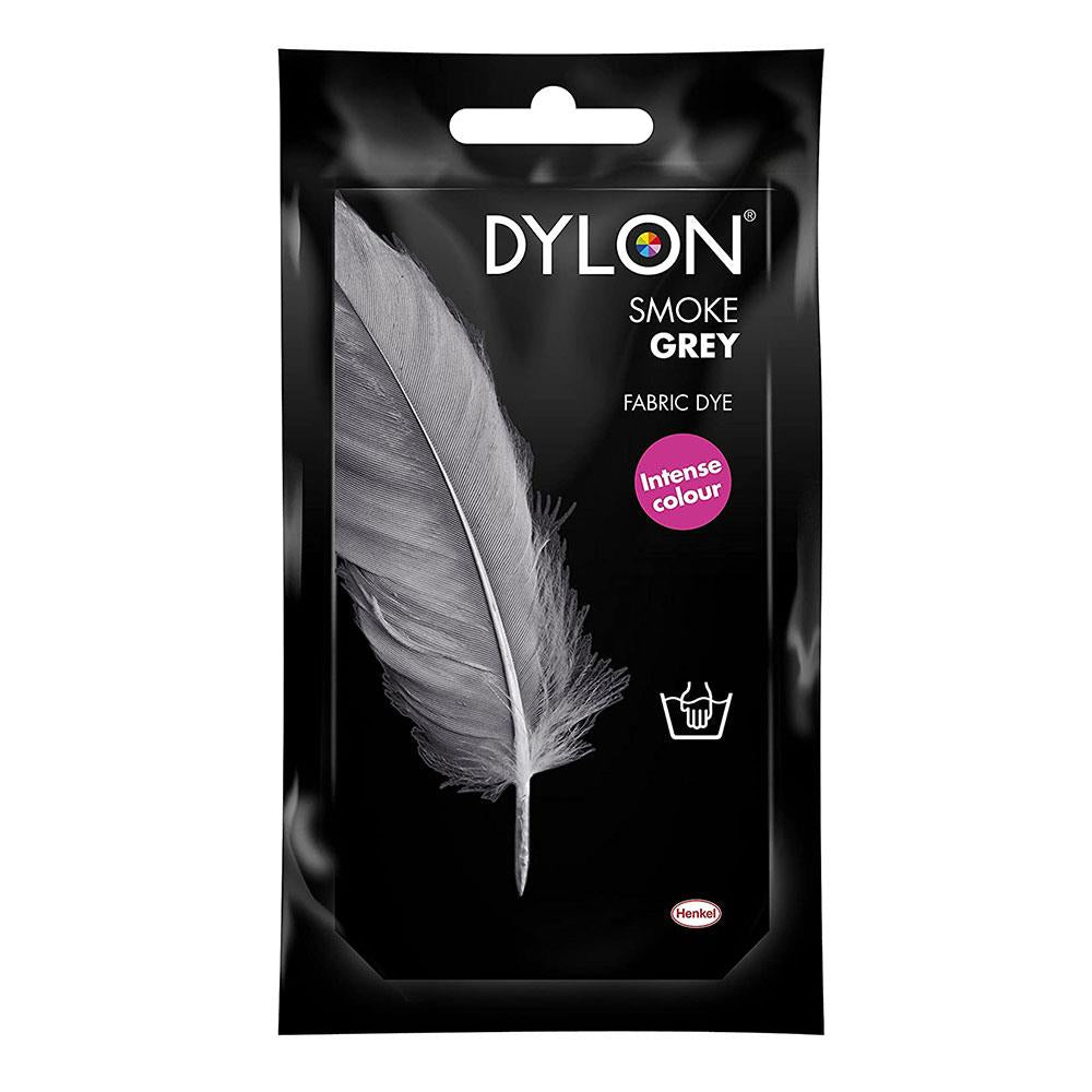 Dylon Hand Dye Smoke Grey 50g Fabric Dye for Clothes Cotton Linen Viscose Wool Silk & Craft Projects