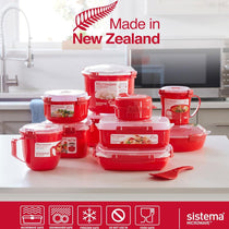 Sistema Microwave Rice Cooker Steamer 2.6 Litre - Red
