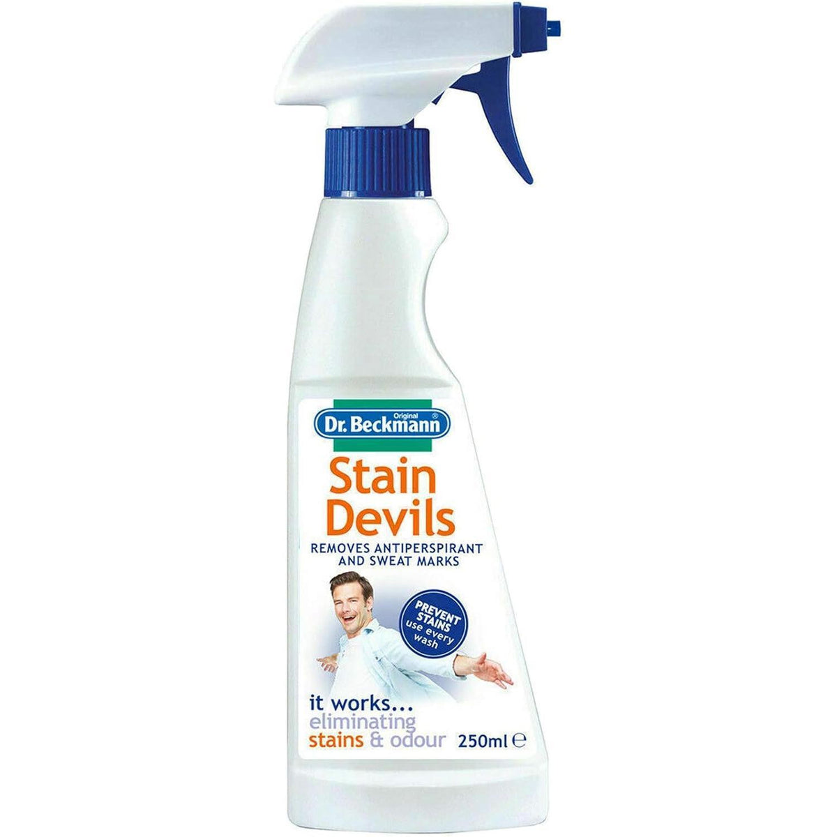 Dr Beckmann Stain Devils Antiperspirant And Sweat Mark Remover 250ml