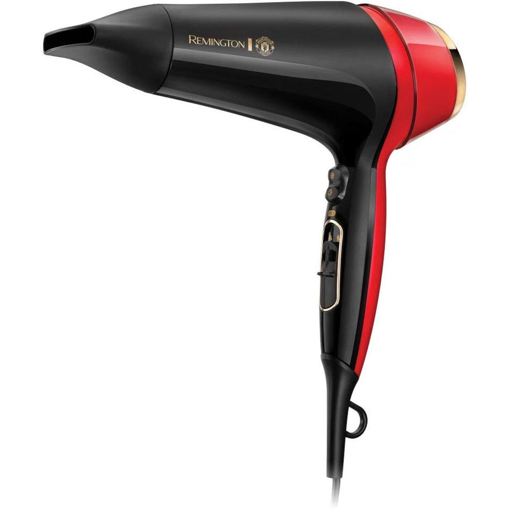 Remington Thermacare Pro 2400 Hair Dryer Manchester United Edition - Black And Red