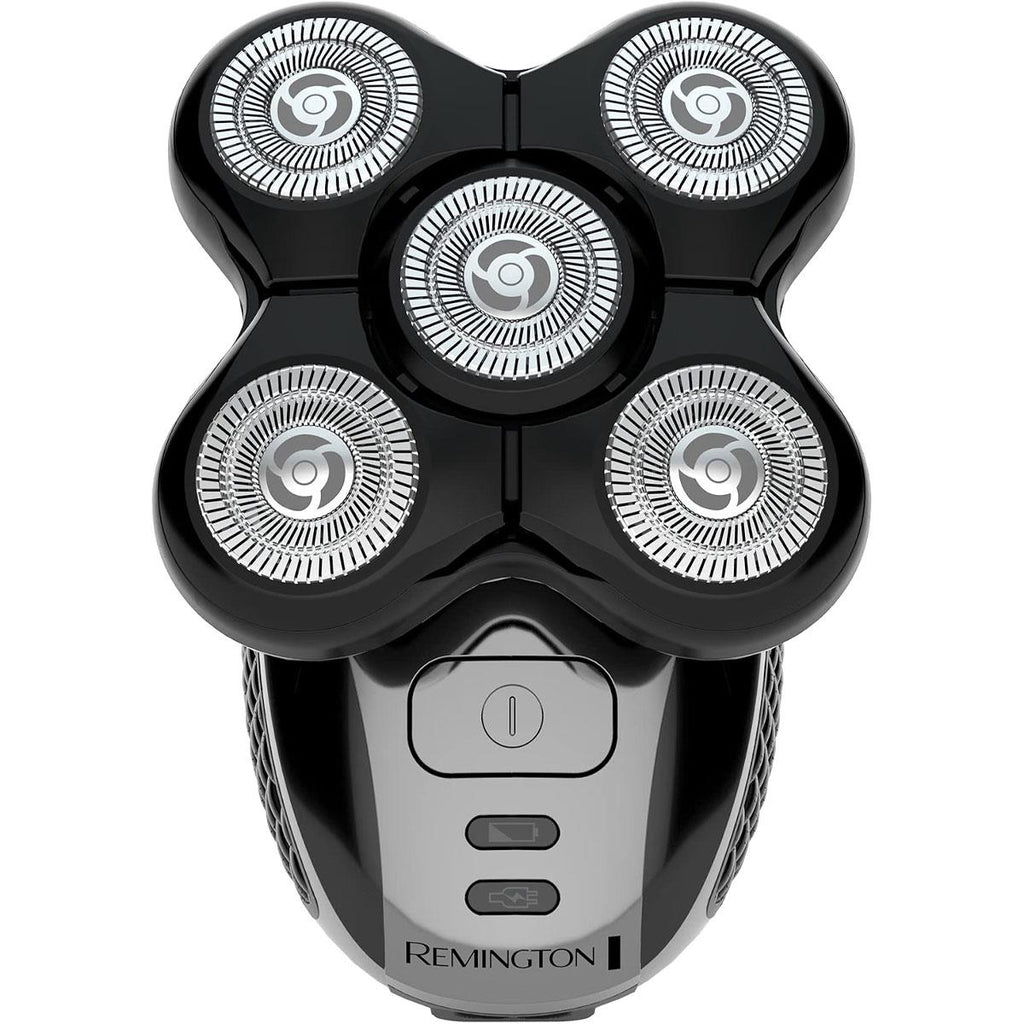 Remington RX5 Ultimate Head Shaver Series With 5 Cutting Heads - Black/Silver