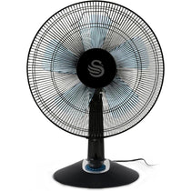 Swan 12 Inch Activair Silence And Turbo Desk Fan With 2 Speeds 60 W - Black