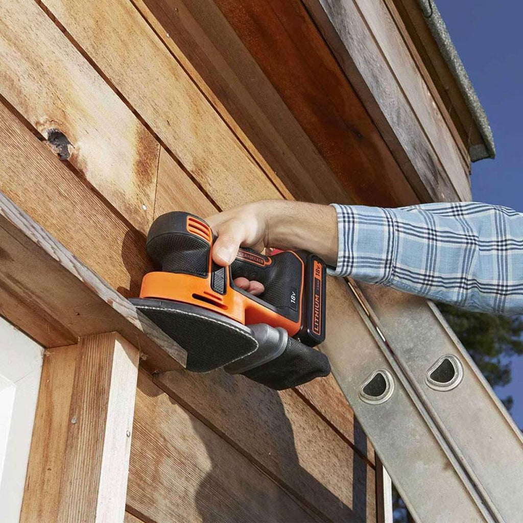 Black & Decker 18V Cordless Mouse Detail Sander Bare Unit