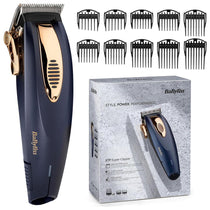 BaByliss Super Clipper XTP Cordless Hair Clipper - Blue And Rose Gold
