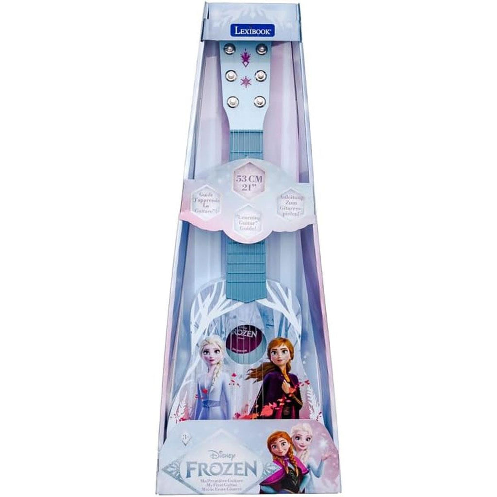 Lexibook Disney Frozen 2 My First Guitar Elsa Anna And Olaf With 6 Nylon Strings - Purple