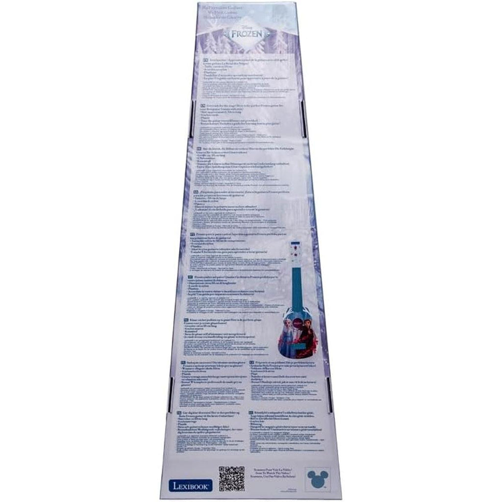 Lexibook Disney Frozen 2 My First Guitar Elsa Anna And Olaf With 6 Nylon Strings - Purple