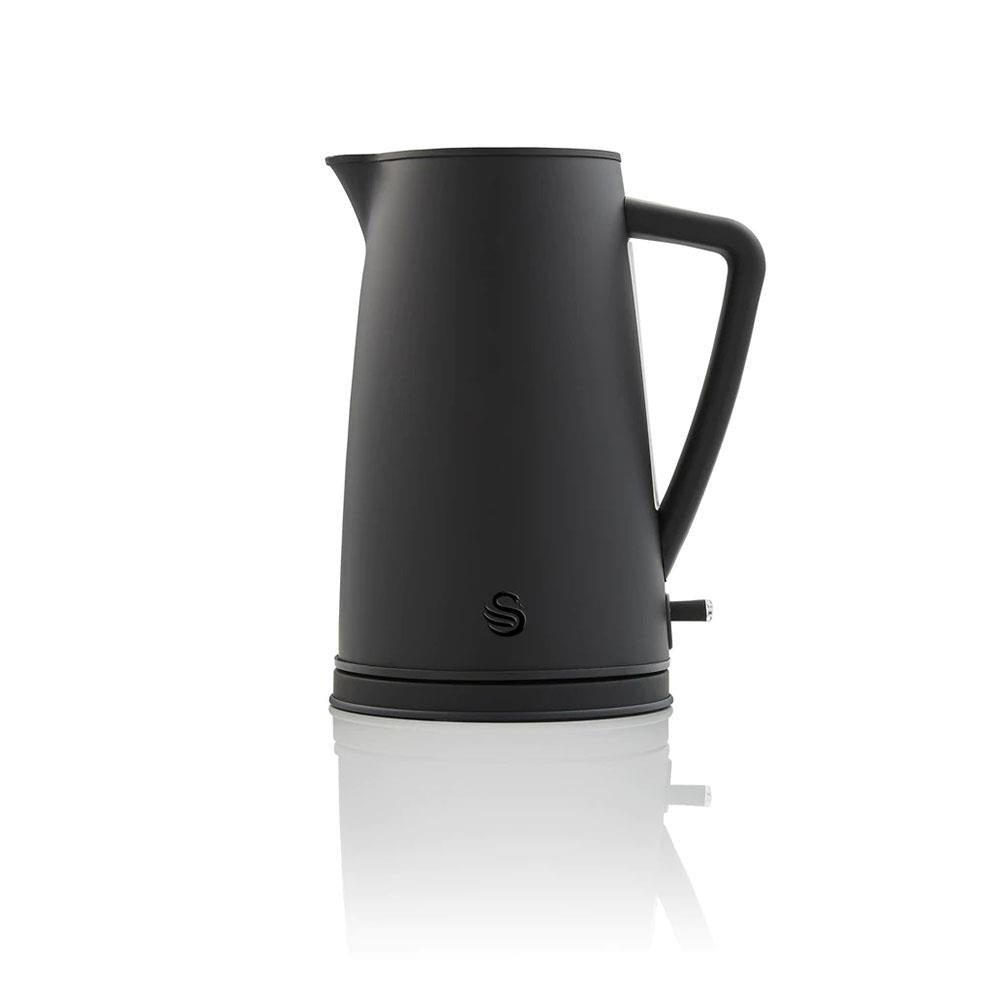 Swan Stealth Kettle Stainless Steel 3000 W 1.7 Litre - Matte Black