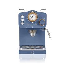 Swan Nordic Pump Espresso Coffee Machine 1100 W 1.2 Litre - Blue