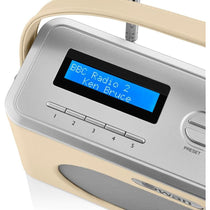 Swan Retro DAB Bluetooth Radio 3W - Cream