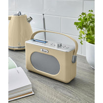 Swan Retro DAB Bluetooth Radio 3W - Cream