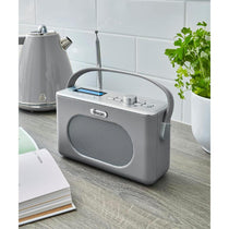 Swan Retro DAB Bluetooth Radio 3W - Grey