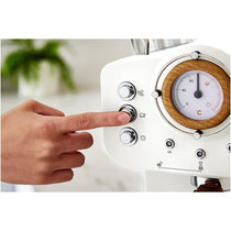 Swan Nordic Pump Espresso Coffee Machine 1100 W 1.2 Litre - Cotton White
