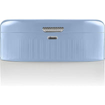 Swan Retro Bread Bin Generous Storage Capacity - Blue