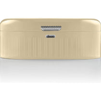 Swan Retro Bread Bin Generous Storage Capacity - Cream
