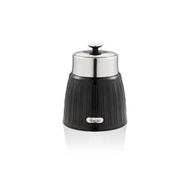 Swan Retro Tea Coffee And Sugar Canisters 1.2 Litre Capacity Set of 3 - Black