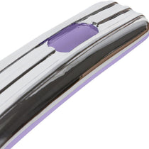 Swan Retro Non Stick Saucepans And Frying Pans 5 Piece Set With Glass Lid - Purple