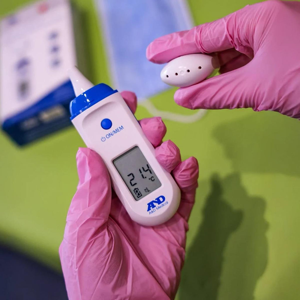 A&D Medical UT-801 Multi Functional Infrared Thermometer - White