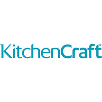 KitchenCraft Lovello Textured Coffee Canister Jar With Geometric Embossed Finish 11 x 11 x 19 cm (4.5" x 4.5" x 7.5") - Ice White