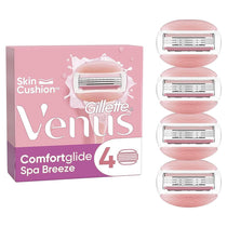 Gillette Venus ComfortGlide Spa Breeze Women Razor Blades - 4 Refill Blades
