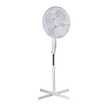 Fine Elements Oscillating 16 Inch Pedestal Fan With 2 Speed Settings 45 W - White