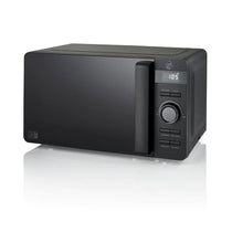 Swan Stealth Digital Microwave Glass Various Power Levels 800 W 20 Litre - Black