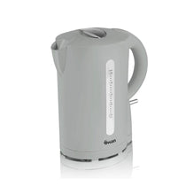 Swan Cordless Jug Kettle Rapid And Quiet Boil 2200 W 1.7 Litre - Grey
