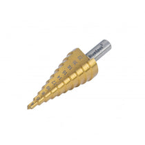 BlueSpot HSS Step Drill 4-22mm Titanium High Speed Steel - Bronze