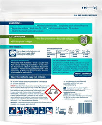 Dr. Beckmann Magic Leaves Non-Bio Laundry Detergent Sheets - 25 Washes