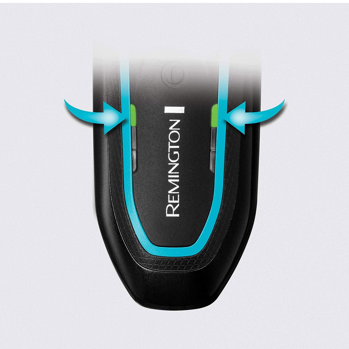 Remington R6 Style Series Aqua Wet And Dry Rotary Electric Shaver - Black