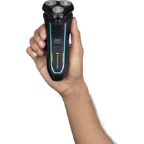 Remington R6 Style Series Aqua Wet And Dry Rotary Electric Shaver - Black