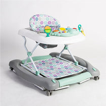 Red Kite Baby Go Round Twist And Walk 3 In 1 Baby Walker Rocker And Push Along - Aqua Dino