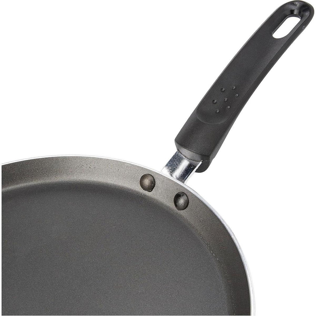 KitchenCraft Non-Stick Crepe And Pancake Frying Pan 24cm Stainless Steel - Black