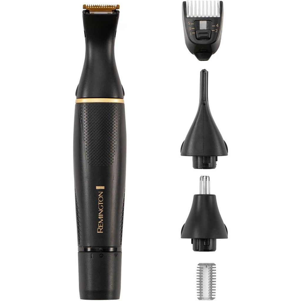 Remington T-Series Detail Grooming Kit Nose Ear Eyebrow Beard And Hair Trimmer - Black